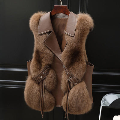 Valentina Faux Fur Vest