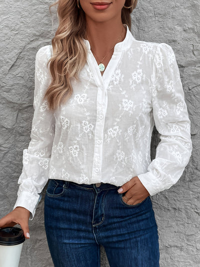 Isabelle | Elegant Cotton Blouse