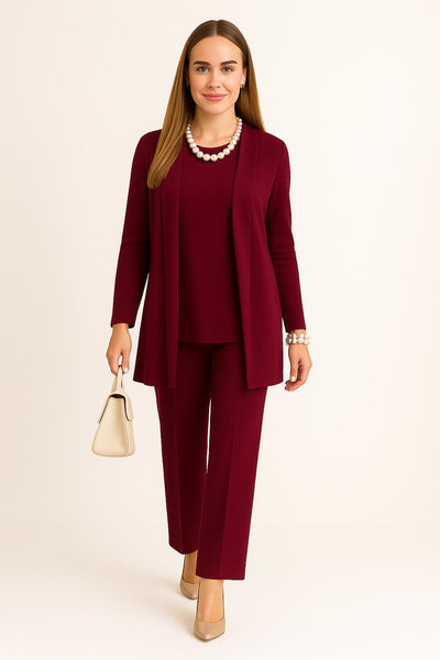 Serena | Three-Piece Knit Ensemble