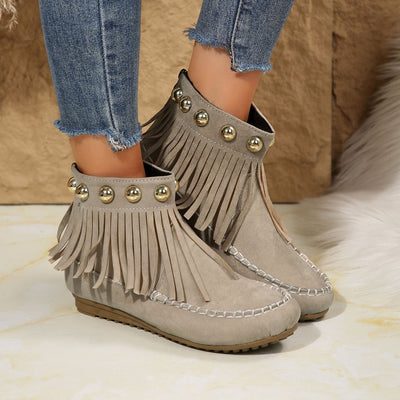 Catalina Fringe Boots