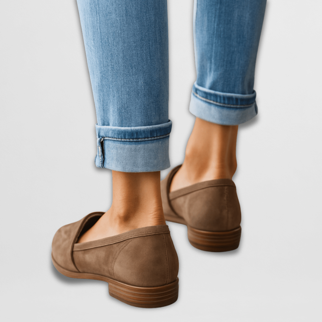 Alessia - Soft Suede Loafers