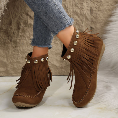 Catalina Fringe Boots