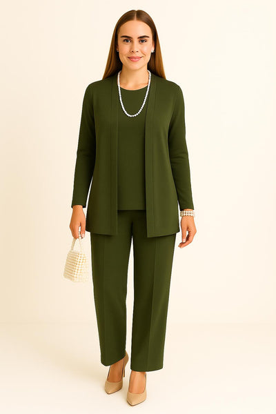 Serena | Three-Piece Knit Ensemble
