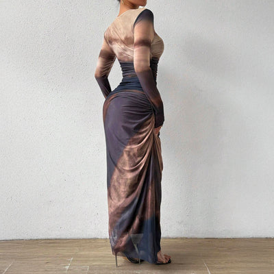 Valentina Gradient Maxi Dress