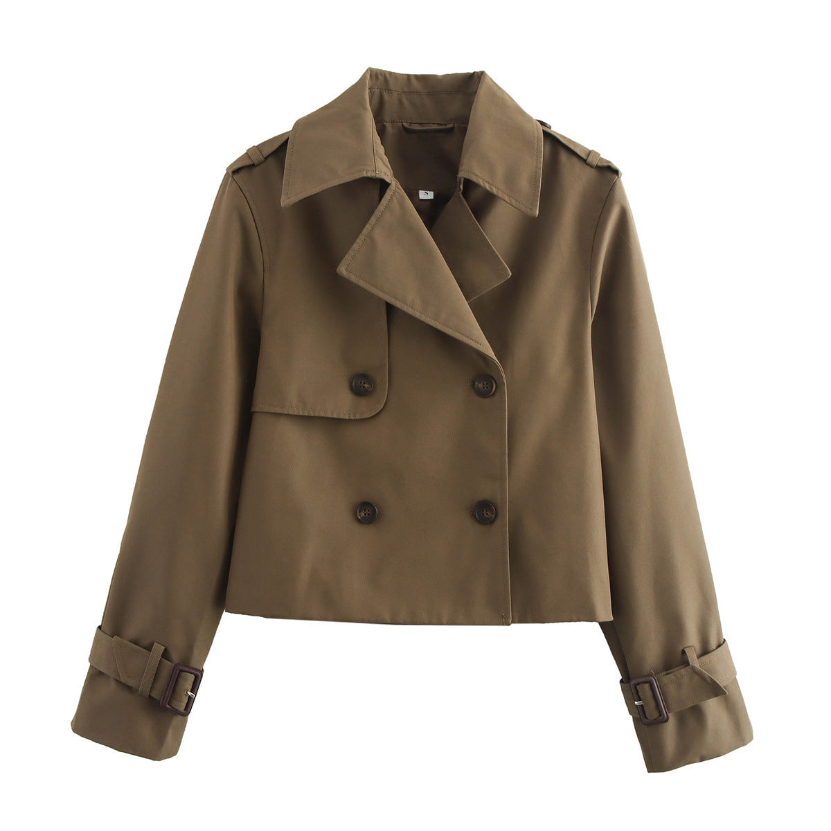Valeria Cropped Trench Coat