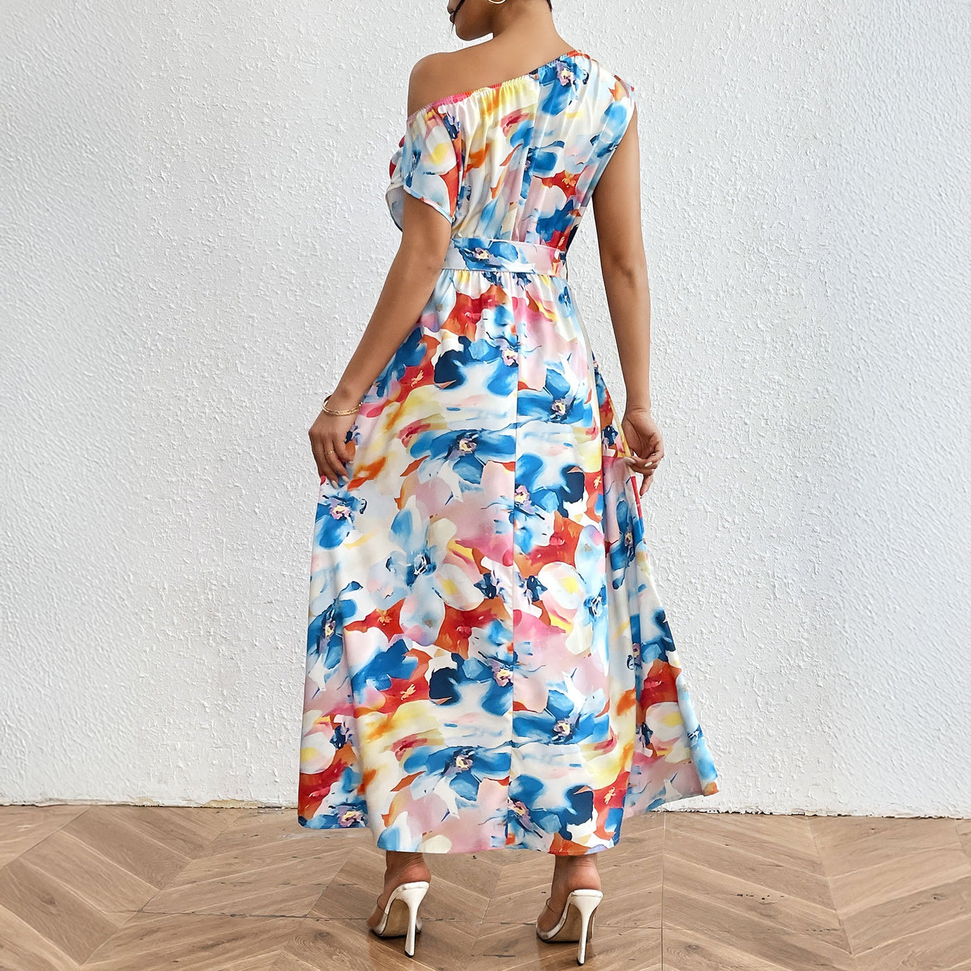 Marina Watercolor Maxi Dress