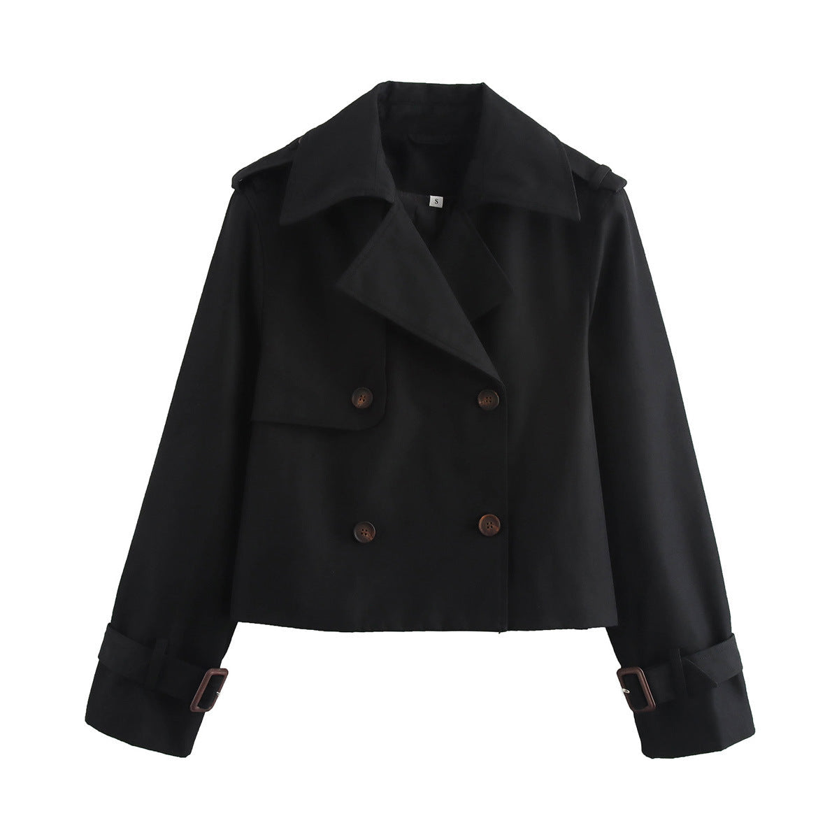 Valeria Cropped Trench Coat