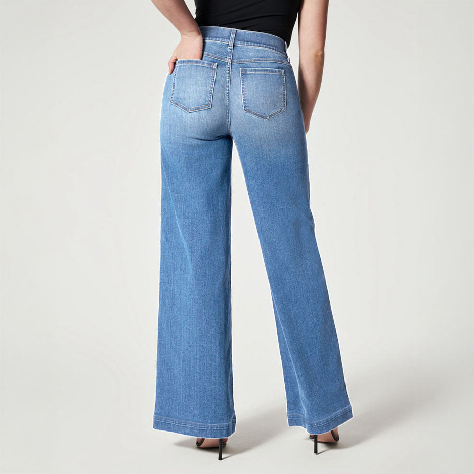 Elisa High-Waist Wide-Leg Jeans