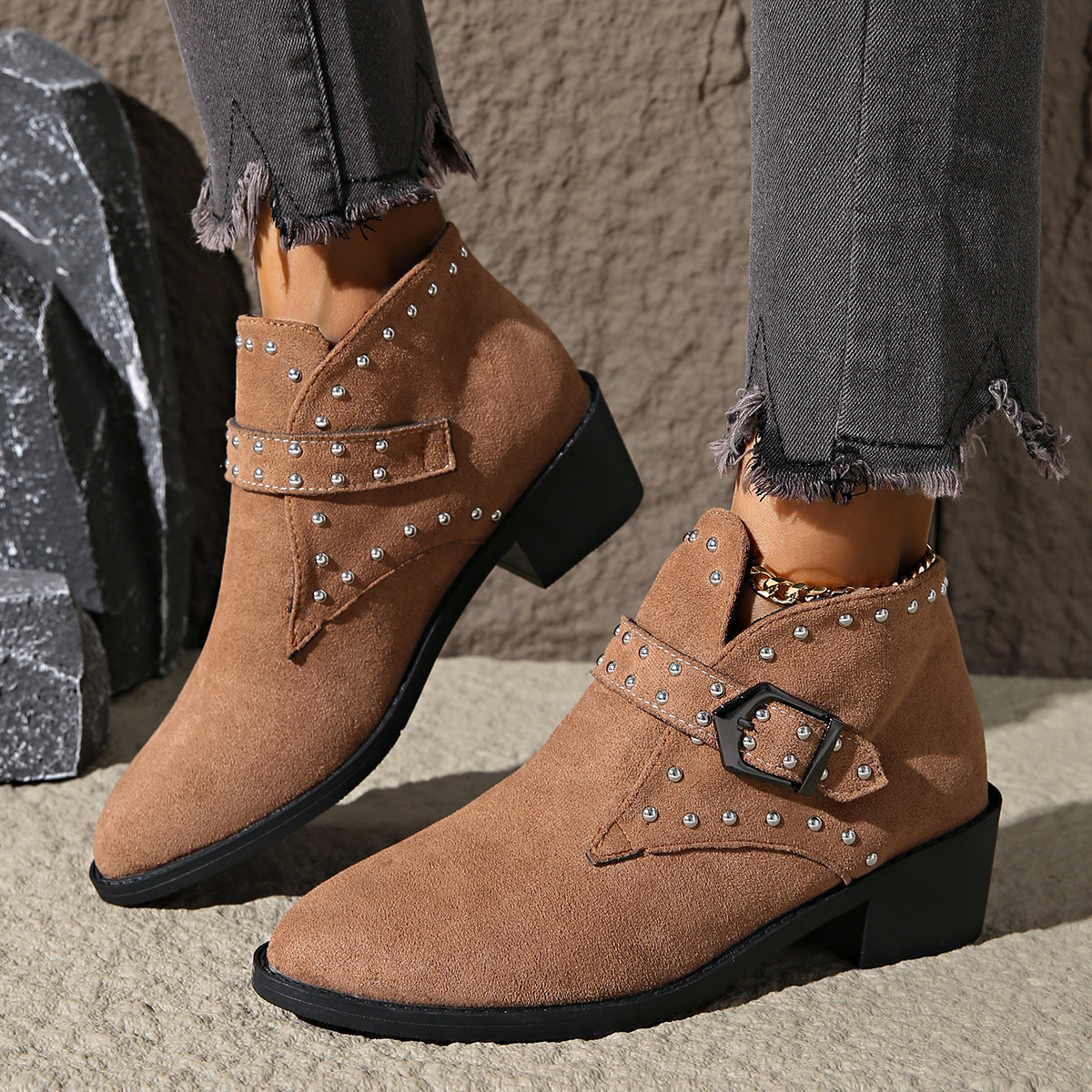 Calista Vegan Leather Boots
