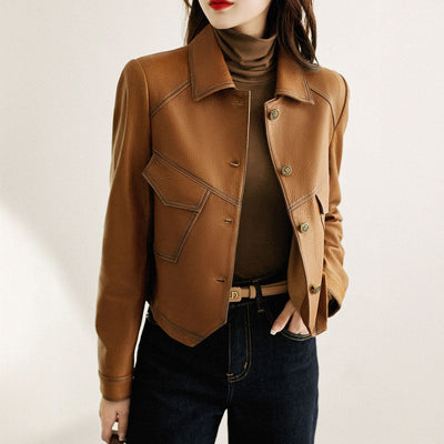 Elara Leather Jacket