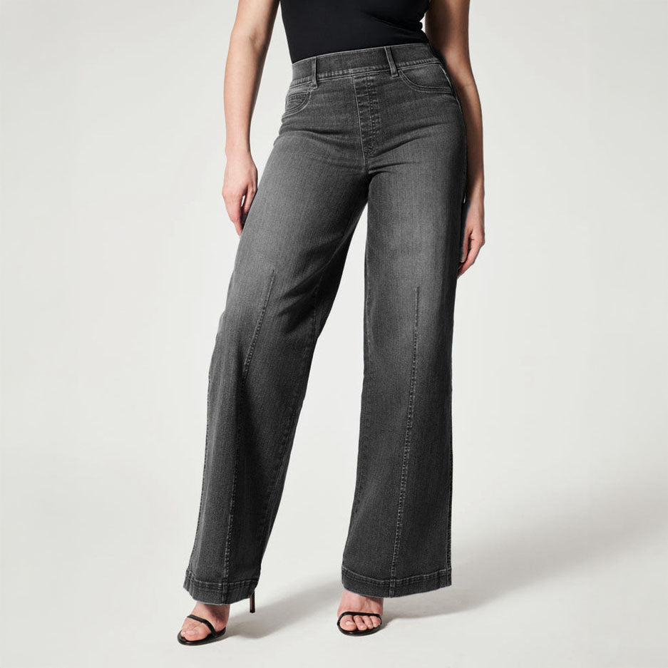 Elisa High-Waist Wide-Leg Jeans