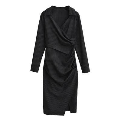Alessandra Wrap Midi Dress