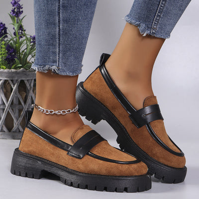 Marcella Leopard Print Loafers