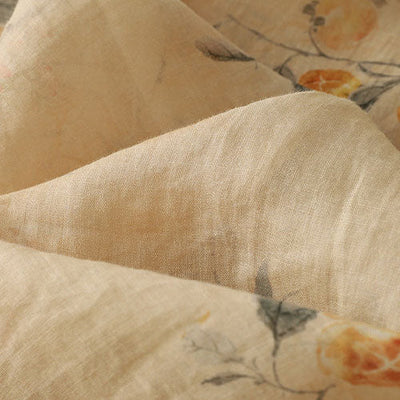 Chiara Linen Blossom Top