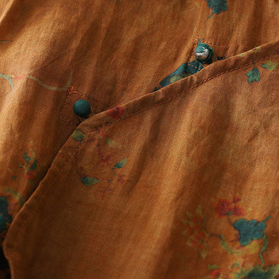 Chiara Linen Blossom Top