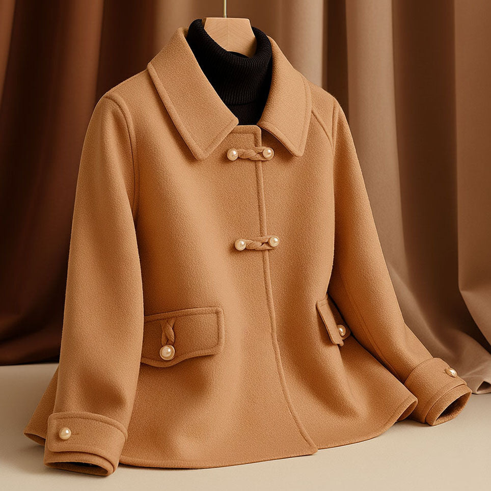 Valentina Wool Short Coat