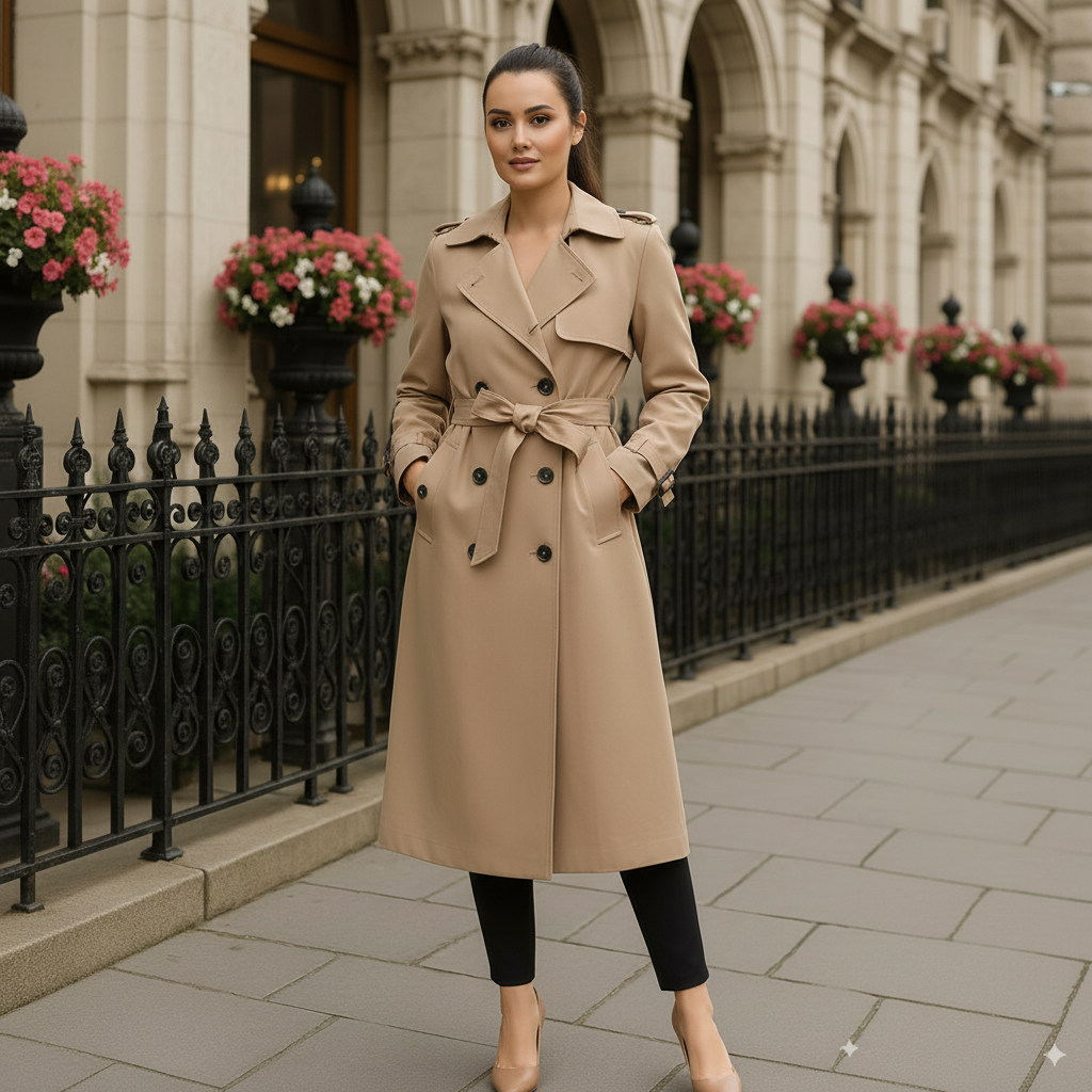 Ella - Waterproof Trench Coat