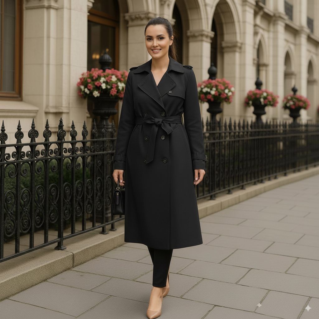 Ella - Waterproof Trench Coat