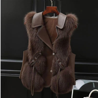 Valentina Faux Fur Vest