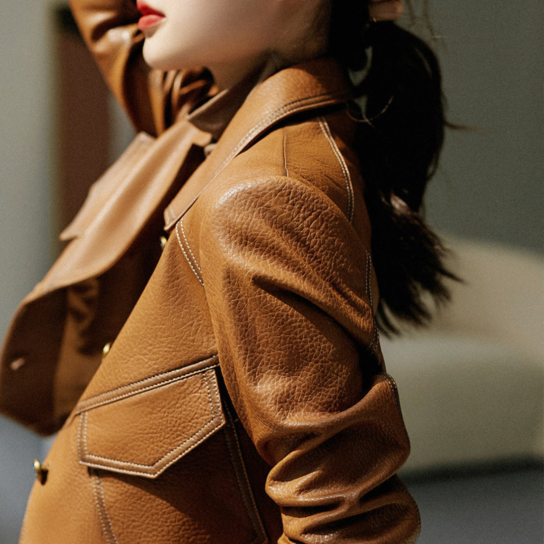 Elara Leather Jacket