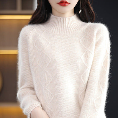 Aurora Mink Cashmere Sweater