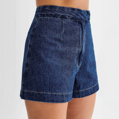 Carina Denim Two-Piece Set