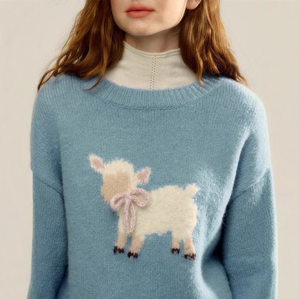 Bianca Embroidered Knit Sweater