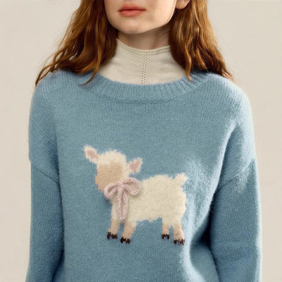 Bianca Embroidered Knit Sweater