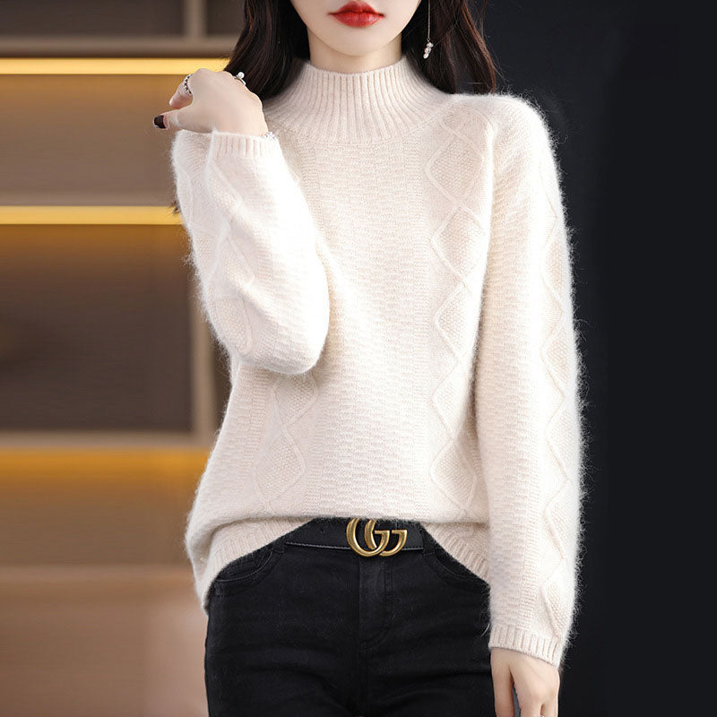 Aurora Mink Cashmere Sweater