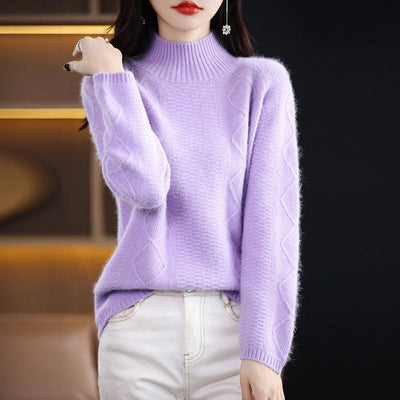 Aurora Mink Cashmere Sweater