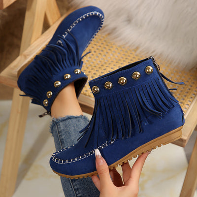 Catalina Fringe Boots