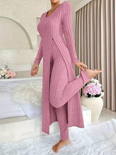 Zayda - Elegant Knitted Two Piece Set