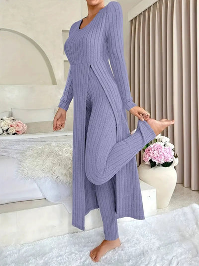 Zayda - Elegant Knitted Two Piece Set