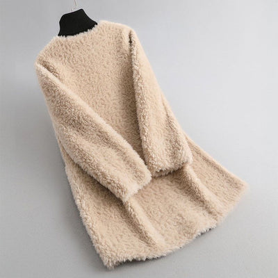 Amalia Sherpa Fleece Coat