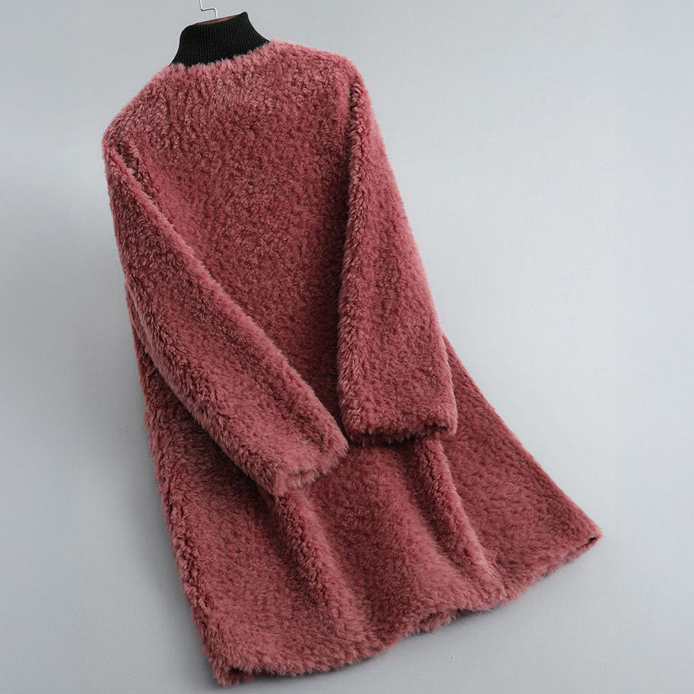 Amalia Sherpa Fleece Coat