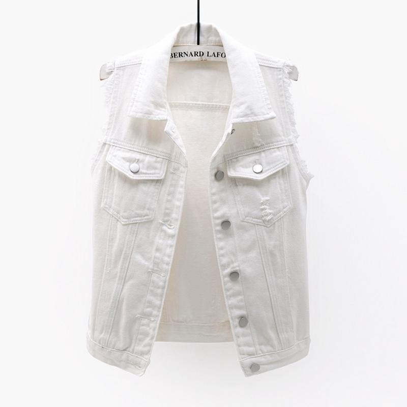 Liliane Cotton Denim Vest