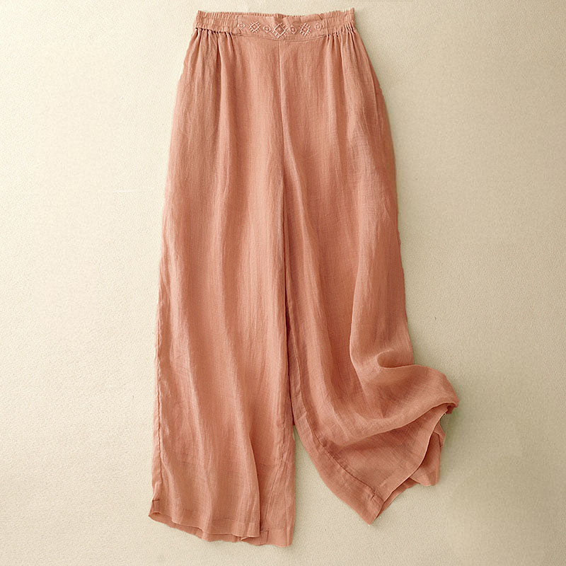 Isabelle Palazzo Linen Pants