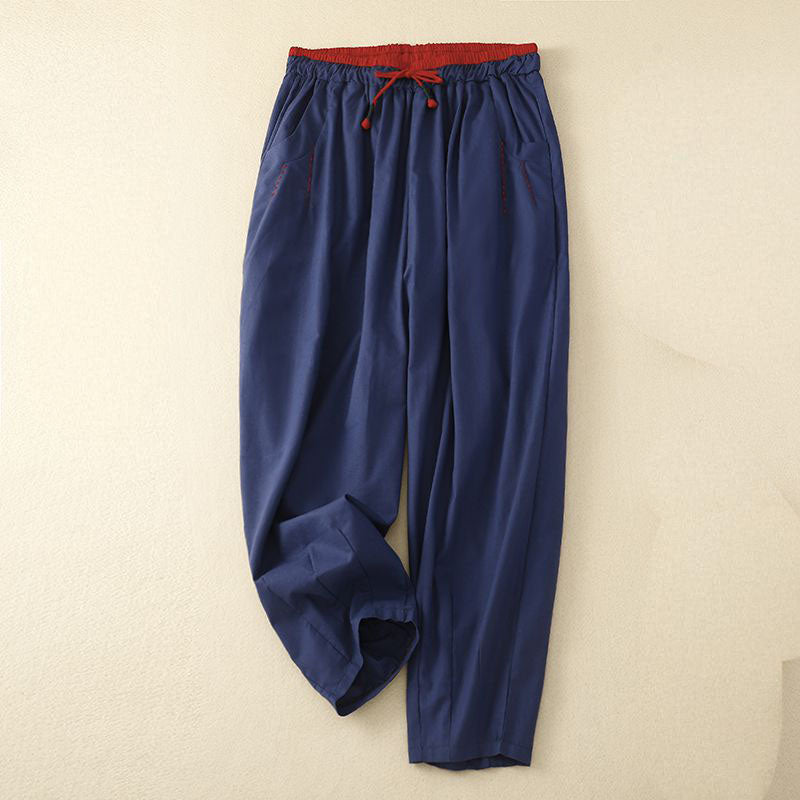 Giulia Relaxed Linen Drawstring Pants