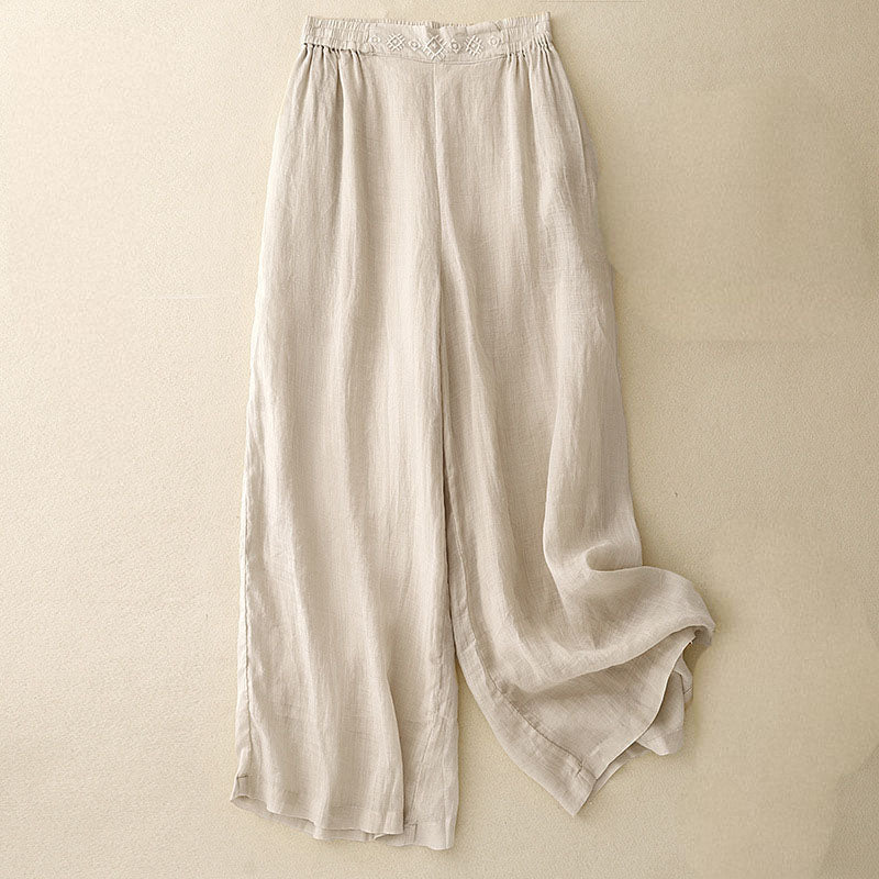 Isabelle Palazzo Linen Pants